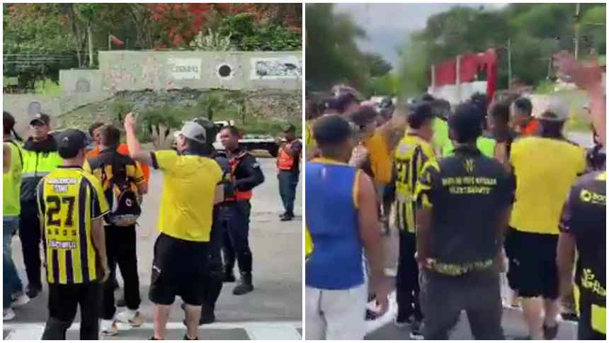 fanáticos del Táchira detenidos - Agencia Carabobeña de Noticias - acn