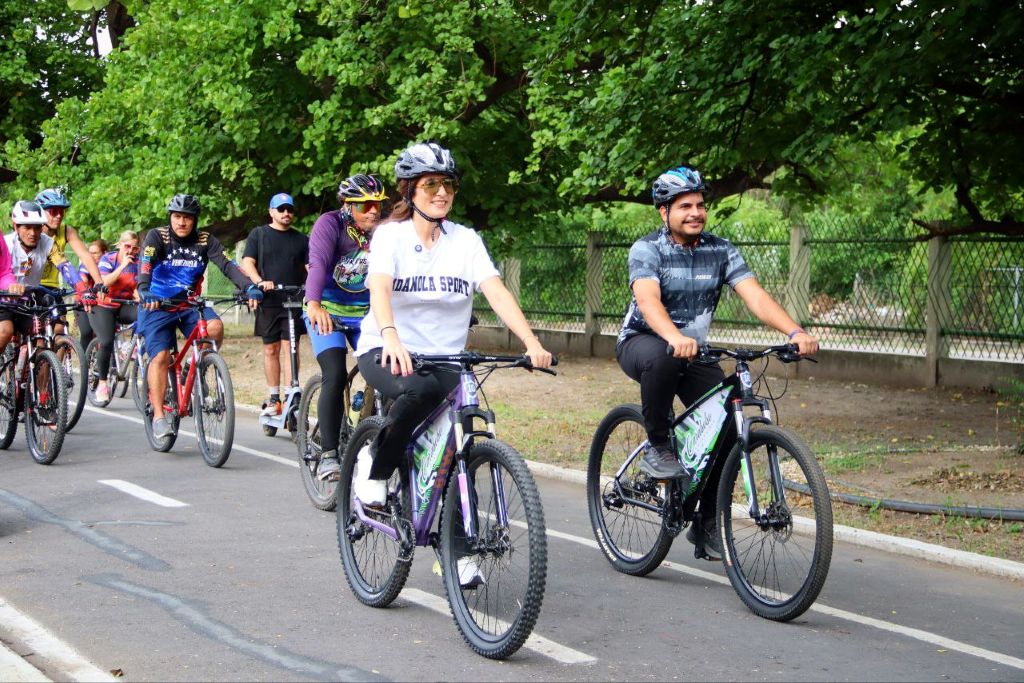 Celebración del Día Mundial de la Bicicleta - Agencia Carabobeña de Noticias