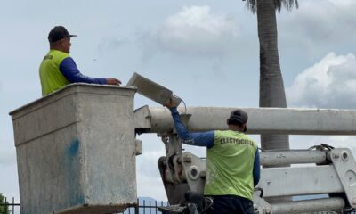 IAM Fumcosandi sustituye luminarias - Agencia Carabobeña de Noticias