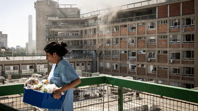 Irán bombardeó hospital en Israel - Agencia Carabobeña de Noticias