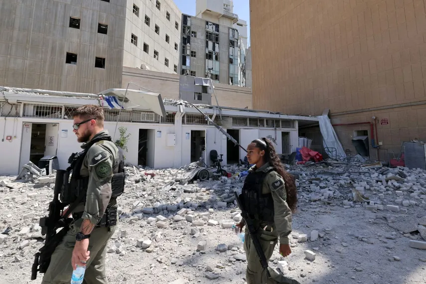 Irán bombardeó hospital en Israel - Agencia Carabobeña de Noticias