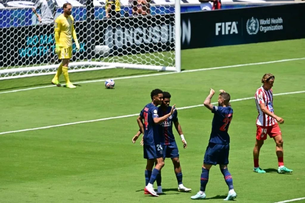 PSG derrotó al Atlético - Agencia Carabobeña de Noticias