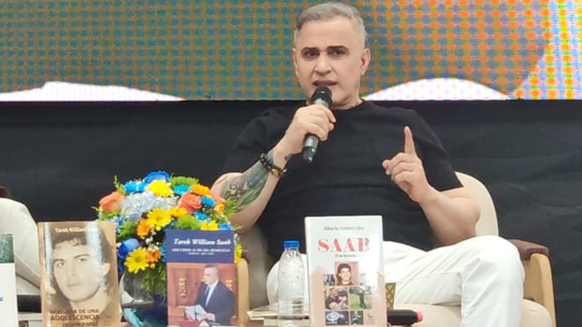 Tarek William Saab aniversario