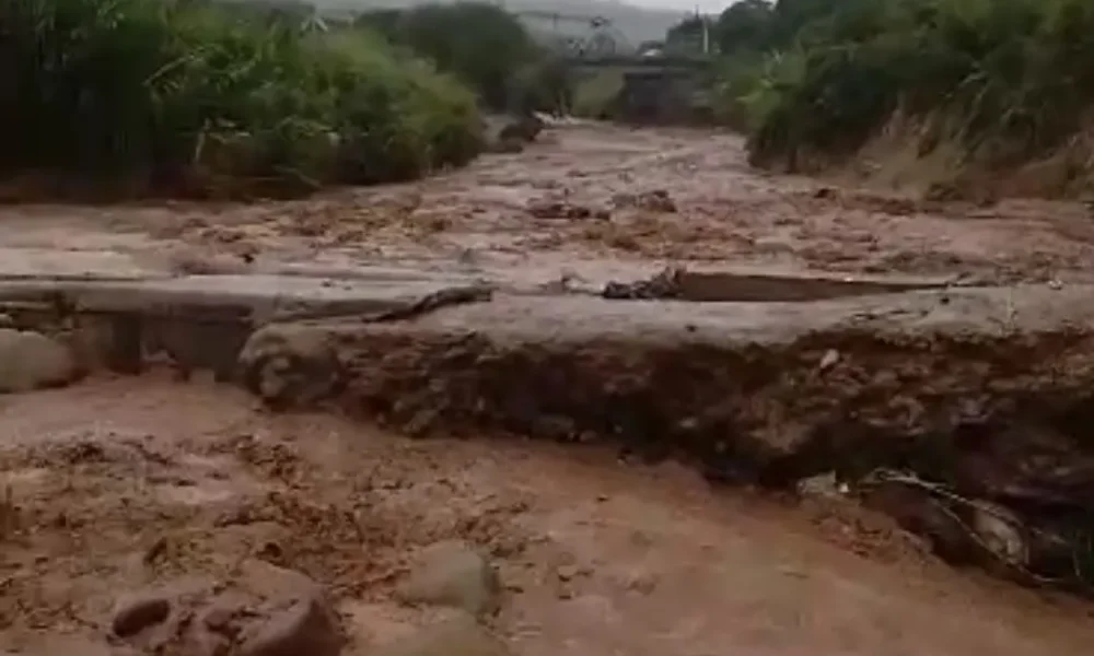 Fuertes lluvias en Táchira - Agencia Carabobeña de Noticias
