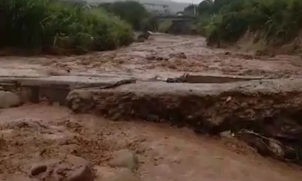 Fuertes lluvias en Táchira - Agencia Carabobeña de Noticias