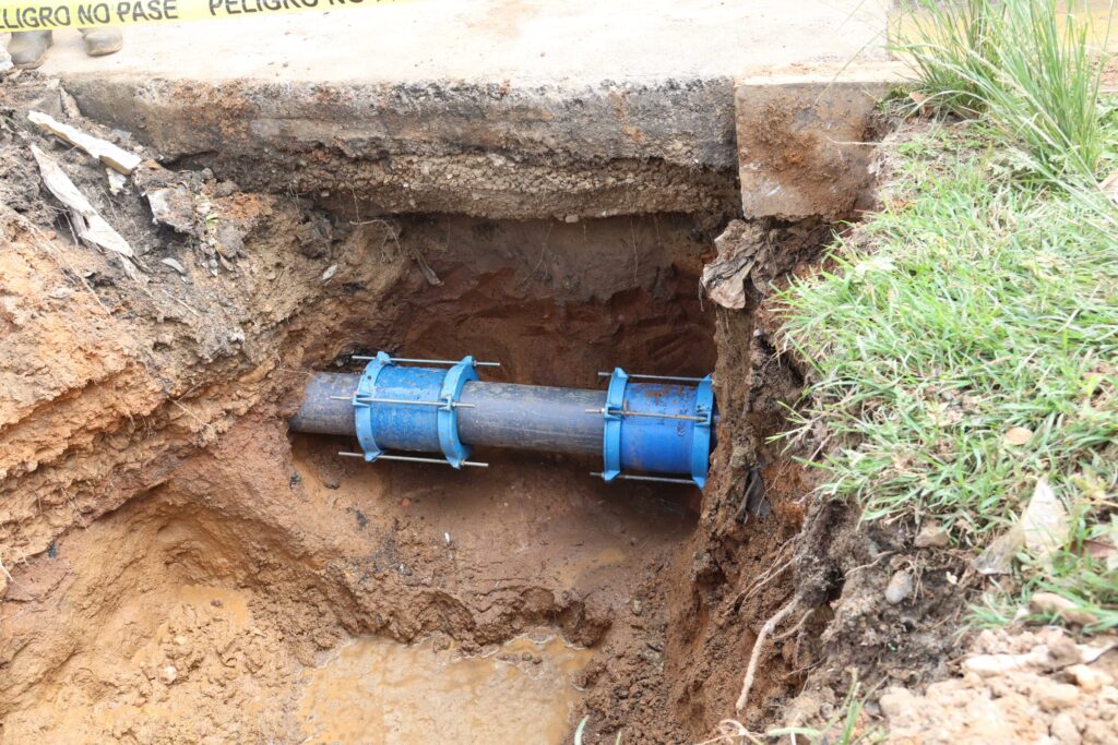 Vialsandi IAM reparó fuga de aguas blancas - Agencia Carabobeña de Noticias
