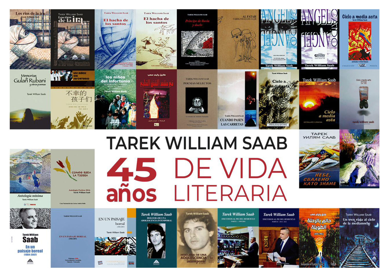 Tarek William Saab aniversario