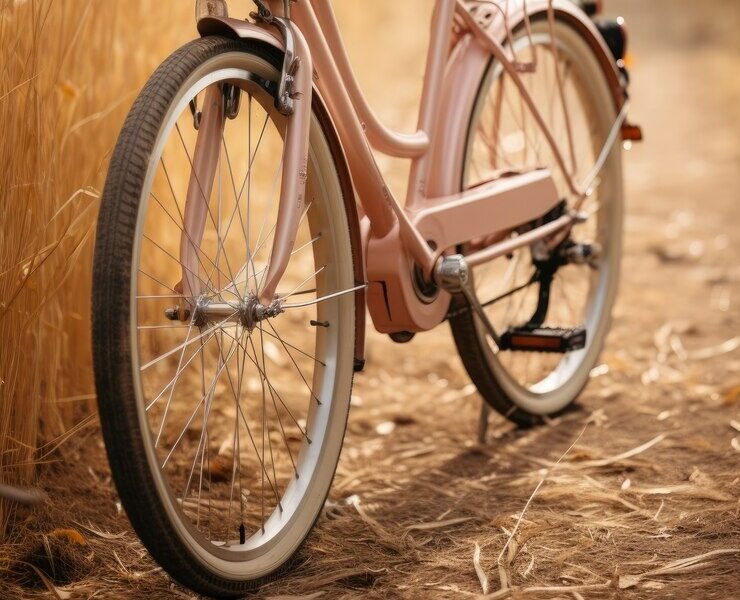 bicicleta arte vintage