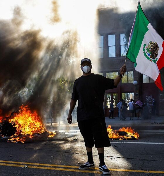 Protestas en los Ángeles - Agencia Carabobeña de Noticias - acn