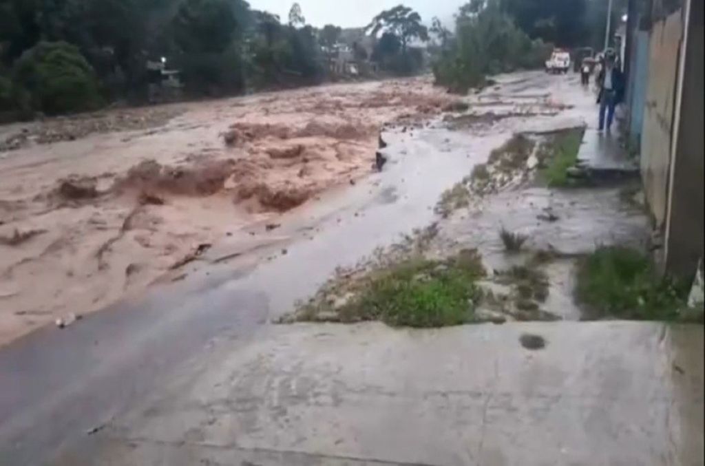 Fuertes lluvias en Táchira - Agencia Carabobeña de Noticias