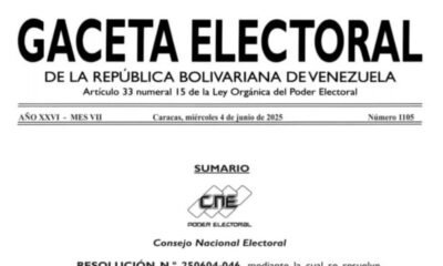 gaceta elecciones municipales 2025 - Agencia Carabobeña de Noticias - acn