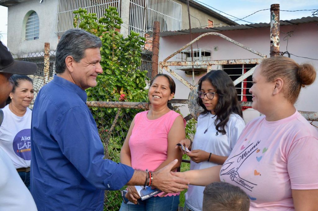 Armando Amengual recorrió sur de Valencia - Agencia Carabobeña de Noticias