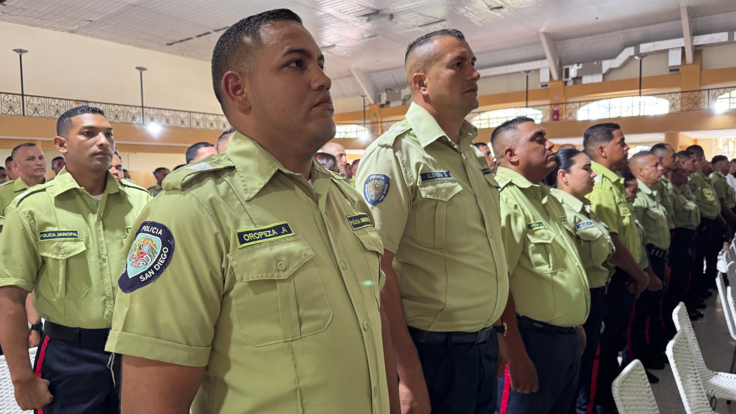 Ascendidos 129 policías en San Diego - Agencia Carabobeña de Noticias