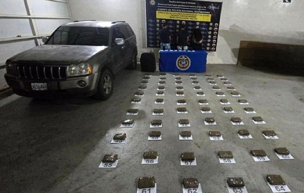 Capturados con 32 kilos de marihuana en Falcón - Agencia Carabobeña de Noticias