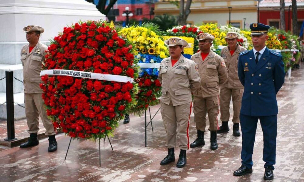 Carabobo conmemoró natalicio del Libertador - Agencia Carabobeña de Noticias