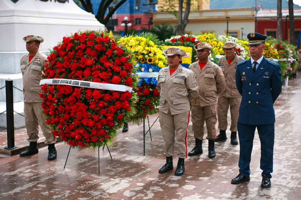 Carabobo conmemoró natalicio del Libertador - Agencia Carabobeña de Noticias