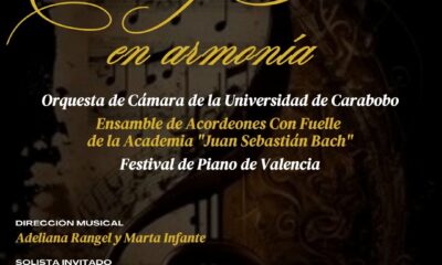 Concierto Cuerdas y Fuelles en Armonía - Agencia Carabobeña de Noticias