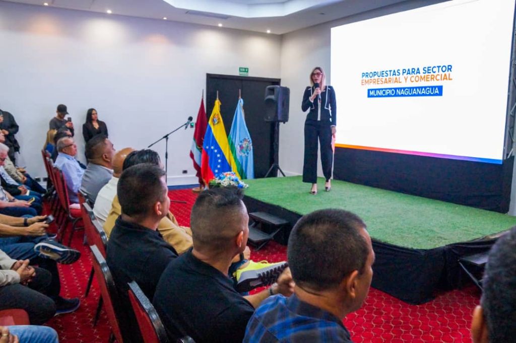 Elizabeth Niño se reunió con comerciantes - Agencia Carabobeña de Noticias