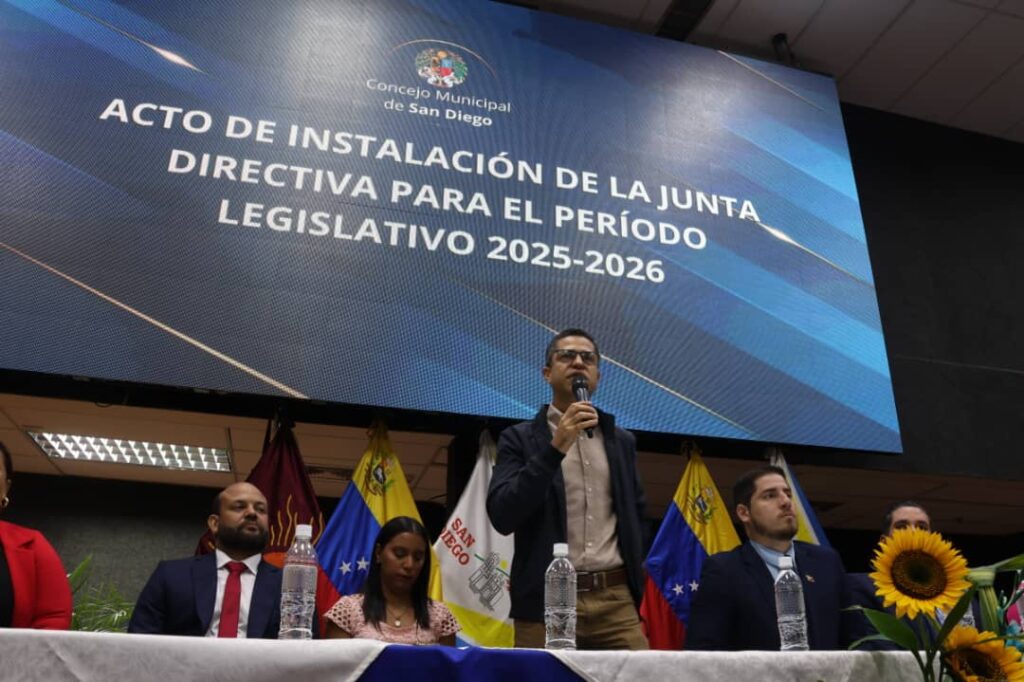 Instalada nueva directiva del Concejo Municipal de San Diego - Agencia Carabobeña de Noticias