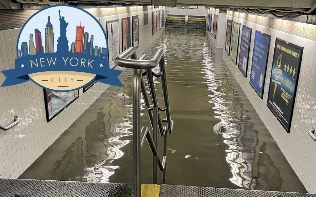 Inundado Metro de Nueva York - Agencia Carabobeña de Noticias