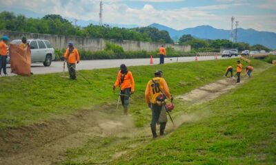 Invialca ejecutó jornada de limpieza - Agencia Carabobeña de Noticias