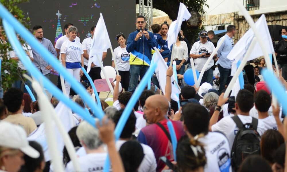León Jurado arrancó campaña - Agencia Carabobeña de Noticias