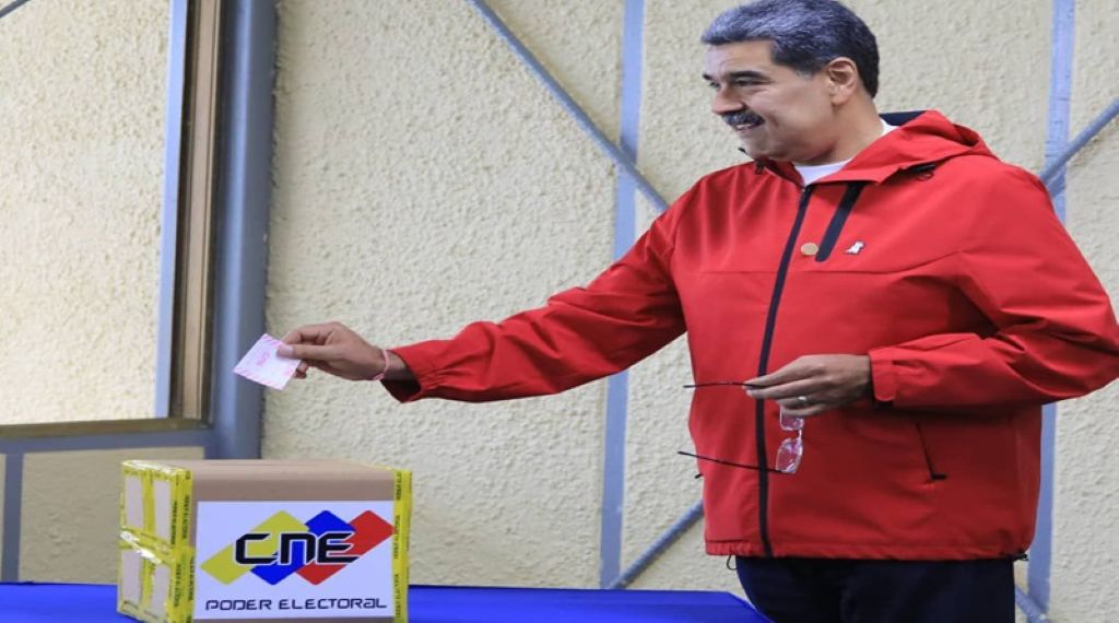 Maduro votó - Agencia Carabobeña de Noticias