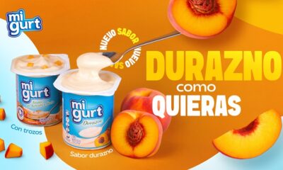 Migurt durazno