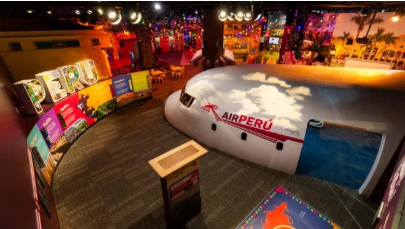 Perú exhibición Indianápolis
