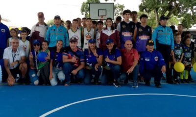 Reinaugurada cancha del colegio Miguel Marín - Agencia Carabobeña de Noticias
