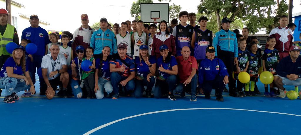 Reinaugurada cancha del colegio Miguel Marín - Agencia Carabobeña de Noticias