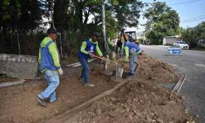Vialsandi inició construcción de aceras - Agencia Carabobeña de Noticias