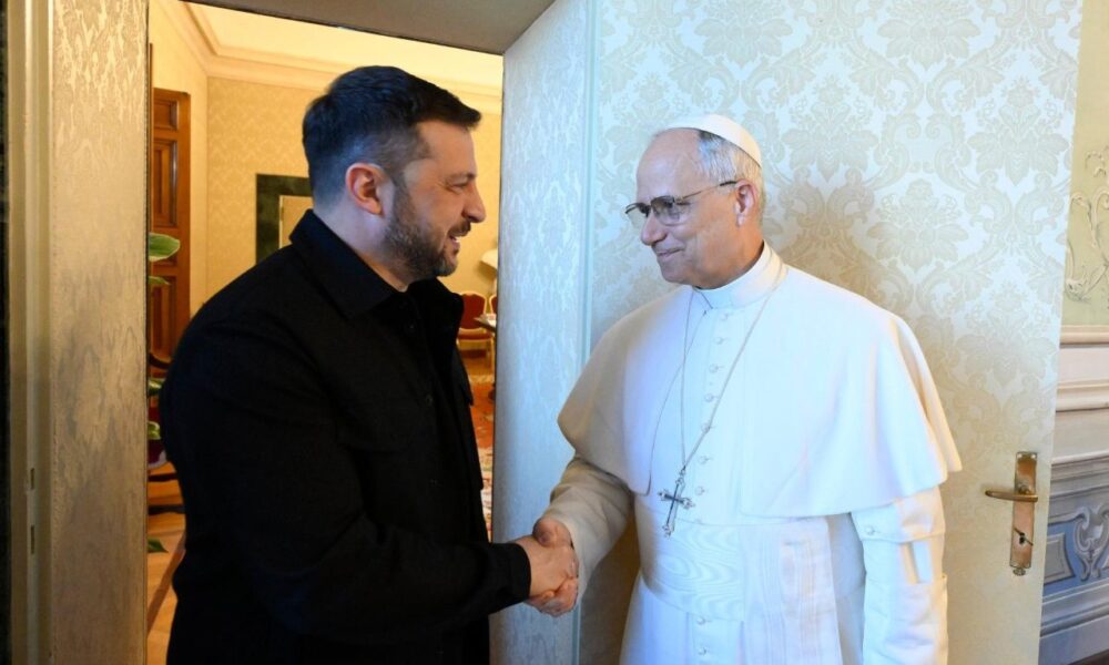 Zelensky Papa León XIV