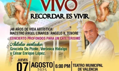 Ángel Linares celebra 48 años de trayectoria - Agencia Carabobeña de Noticias