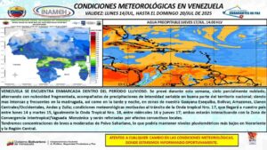 condiciones meteorológicas en Venezuela
