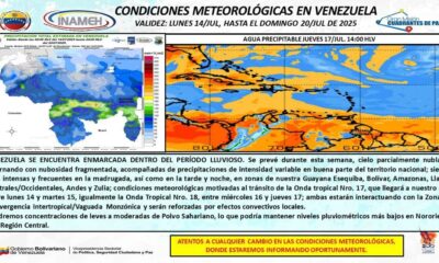 condiciones meteorológicas en Venezuela