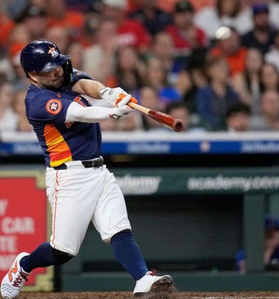 El venezolano José Altuve, quien se encuentra jugando para los Astros, ha ido ganando un puesto importante en el registro histórico de la MLB,-Agencia Carabobeña de Noticias – ACN – Deportes