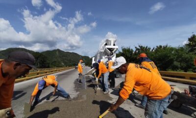 Avanza rehabilitación de tramos del viaducto La Cabrera - Agencia Carabobeña de Noticias