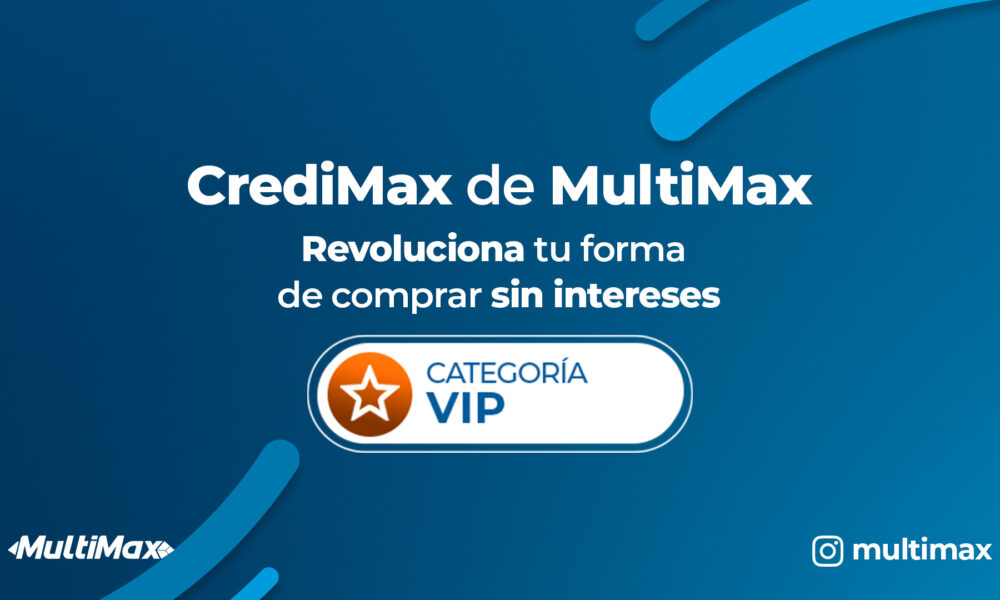 Comprar con credimax sin intereses