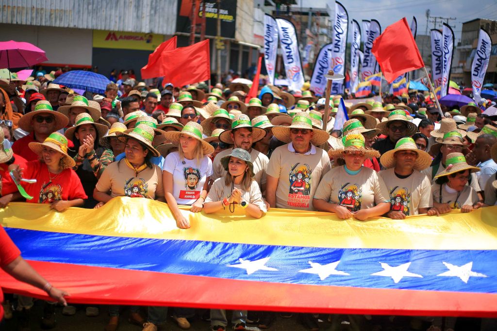 Campesinos carabobeños marcharon - Agencia Carabobeña de Noticias