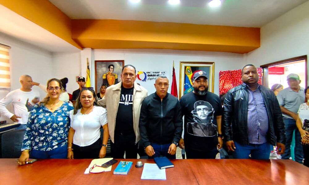 Concejo Municipal de Carlos Arvelo junta directiva