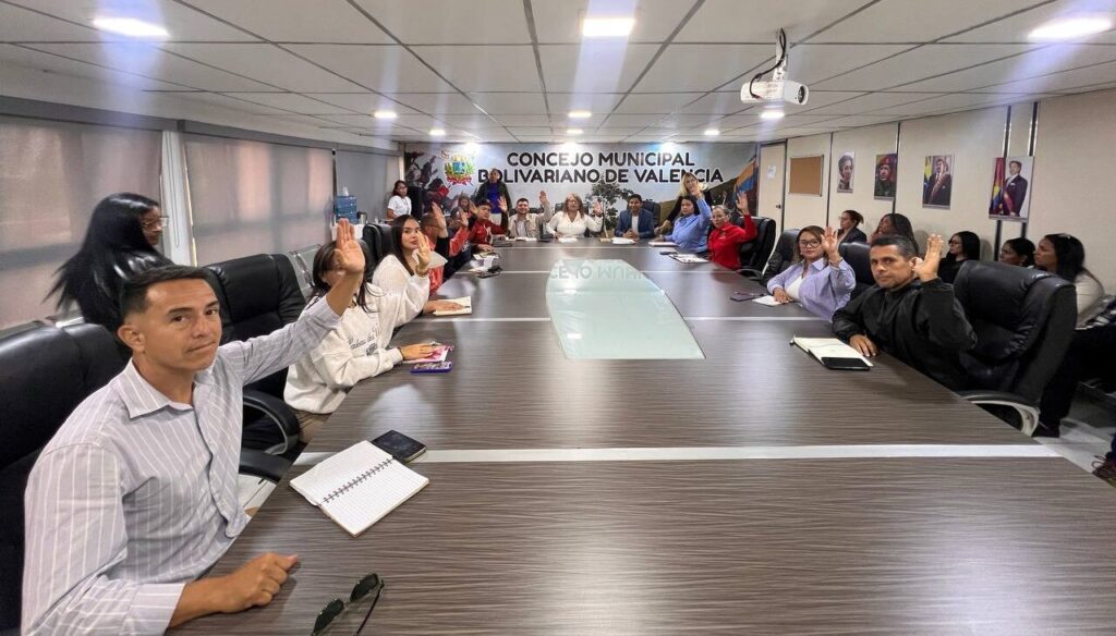 Concejo Municipal de Valencia aprobó Comisiones - Agencia Carabobeña de Noticias