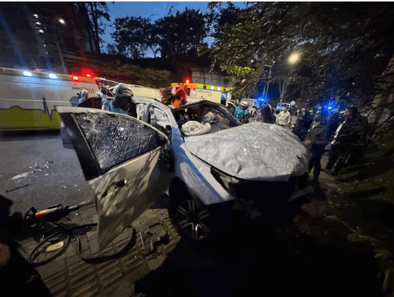 Daniel Palacios accidente