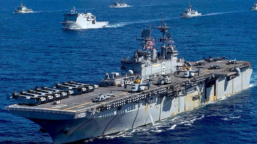 EEUU desplegó ocho buques de guerra - Agencia Carabobeña de Noticias