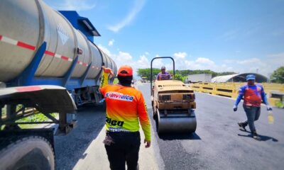 Gobierno de Carabobo aplicó más de 40 toneladas de asfalto - Agencia Carabobeña de Noticias