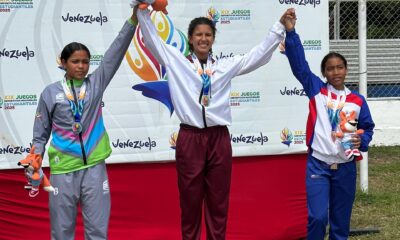 Isabela Sánchez oro - Agencia Carabobeña de Noticias