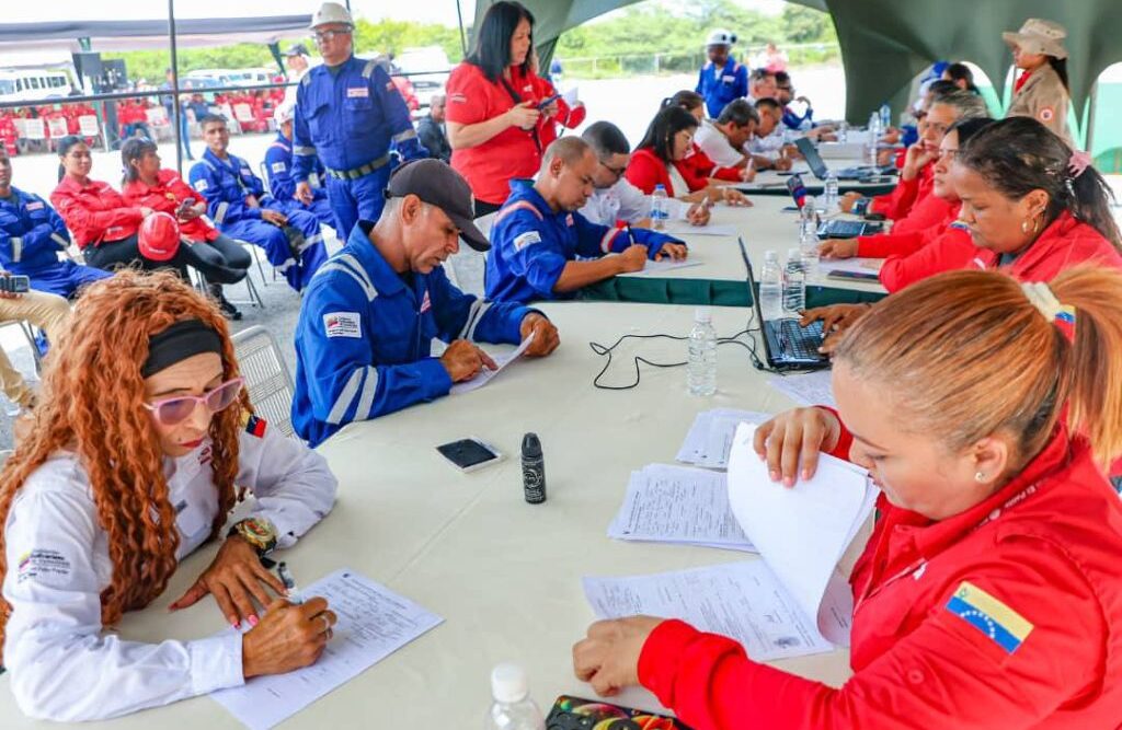 Jornada de alistamiento en Refinería El Palito - Agencia Carabobeña de Noticias