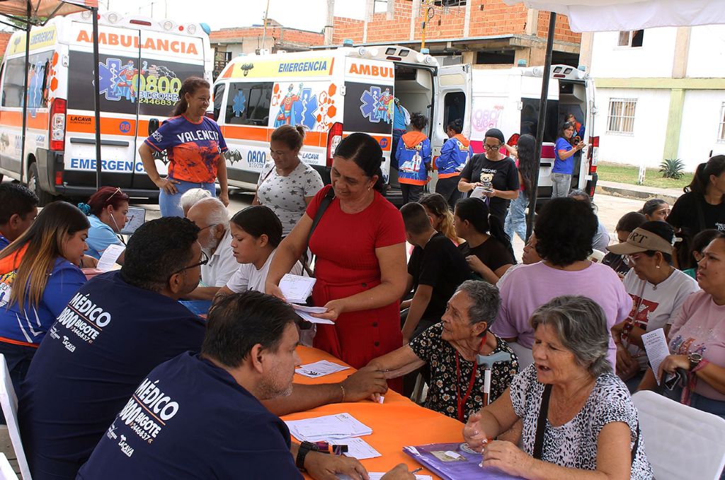 Más de 200 familias beneficiadas en jornada social - Agencia Carabobeña de Noticias