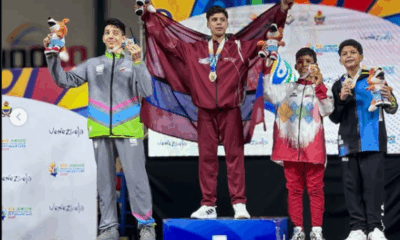 Matías Velásquez gana oro - Agencia Carabobeña de Noticias