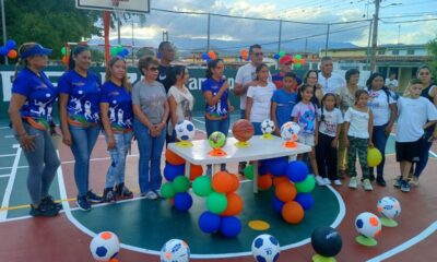 Reinaugurada cancha en Bejuma - Agencia Carabobeña de Noticias